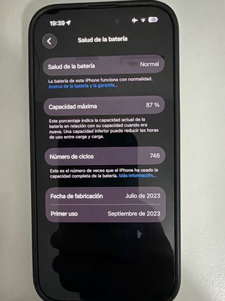 iPhone 15 Pro Titanio Natural