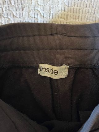 Pantalón chándal mujer negro