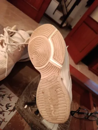 Zapatillas Nike Mujer Rosa y Dorado