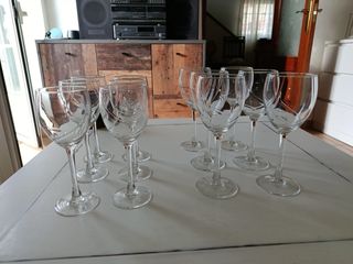 Lote 12 Copas de Cristal