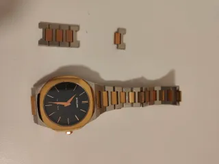 Reloj D1 Milano Oro y Plata