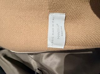 Abrigo lana Manteco con cinturón