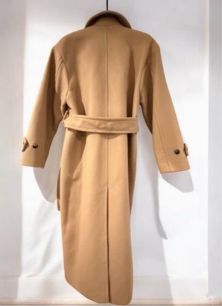 Abrigo lana Manteco con cinturón