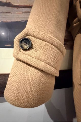 Abrigo lana Manteco con cinturón