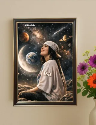 Quadro billie eilish