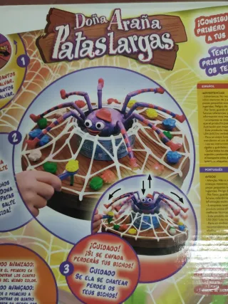 Juego infantil Doña Araña Patas Largas