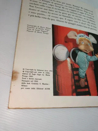 Album Topo Gigio Astronauta, 1969