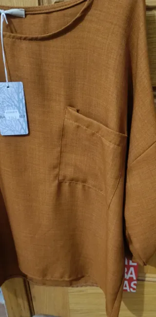 Camisa Talla Única con Etiqueta