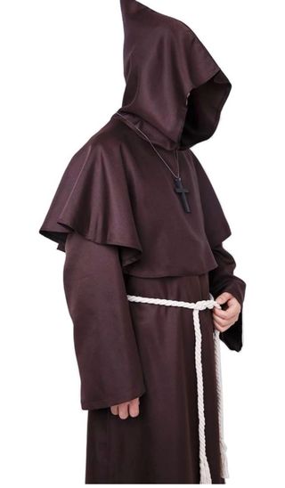 Disfraz Monje Sacerdote Túnica Medieval