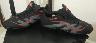 Zapatillas Adidas Predator Negras Rojas Nuevas