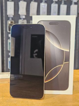 IPHONE 16 PRO MAX 256GB TITANIUM 100% BATTERIA