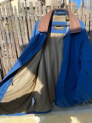 Giacca Vintage Timberland Blu Taglia XL