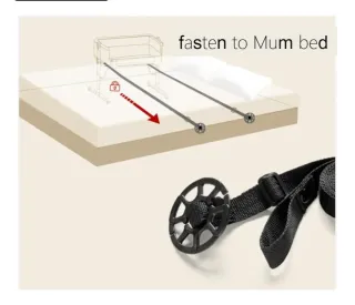 Minicuna Colecho Babify Star i*baby Regulable