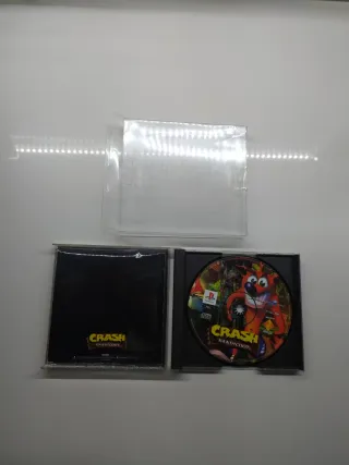 Crash Bandicoot Playstation 1 PAL + Protector PET
