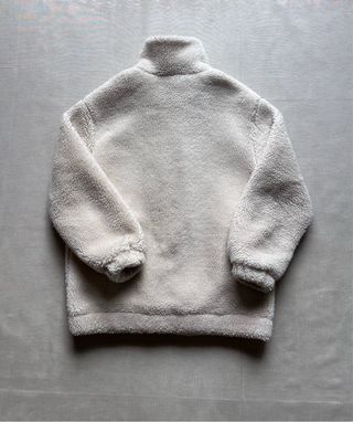 Chaqueta borreguito Bershka Blanca Talla M