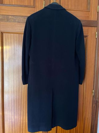 Abrigo Lana Virgen Azul Cortefiel T52
