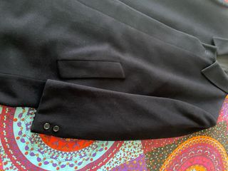 Abrigo Lana Virgen Azul Cortefiel T52