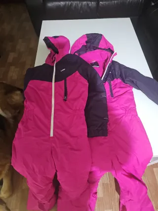 2 Monos Nieve Niñas 8 y 10 Años