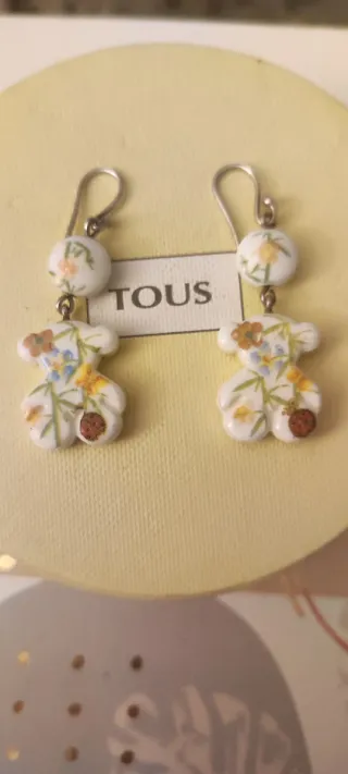 Pendientes Oso Tous Flores y Mariquita