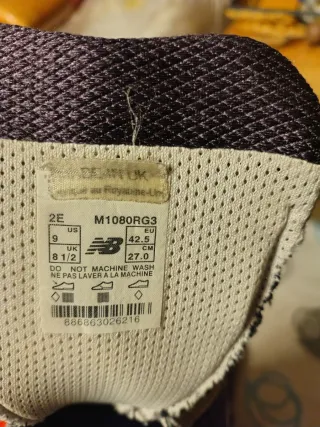 Deportivos New Balance Rojo/verde/ plateado