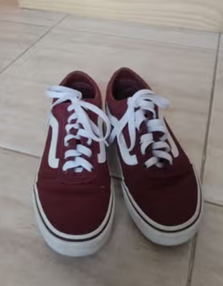 Zapatillas Vans Rojas