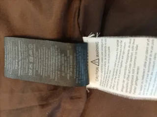 Chaqueta de piel Pepe Jeans marrón