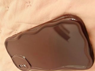 Custodia Marrone Cioccolato per iPhone X/XS