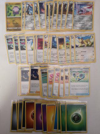 Lotto ~ 100 Carte Pokémon Colpo Fusione ITA