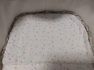 Sábana y salvababitas capazo.