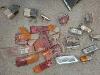 Lámparas, faros coches antiguos