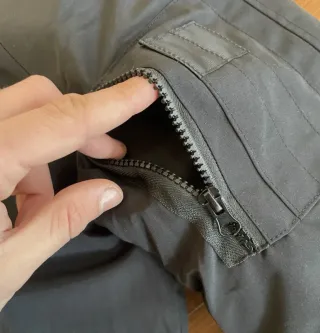 Giubbotto Goose nero taglia S