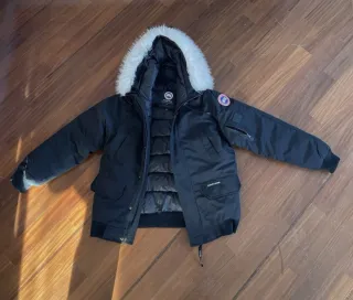 Giubbotto Goose nero taglia S