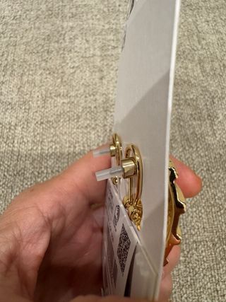 Pendientes dorados aro