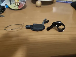 Pulsador cambio y tija MTB