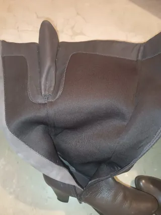 Botas de piel marrones Talla 38.