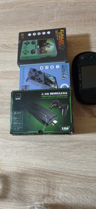 Consola Portátil Game Console + Mando psp perfecto