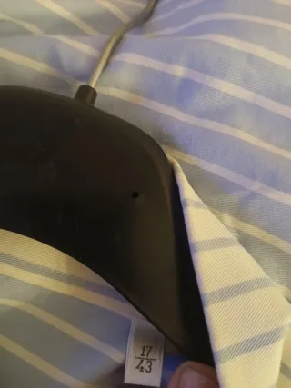 Camicia uomo a righe taglia XL