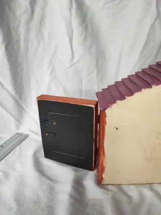 Reloj de Resina con portafotos vintage