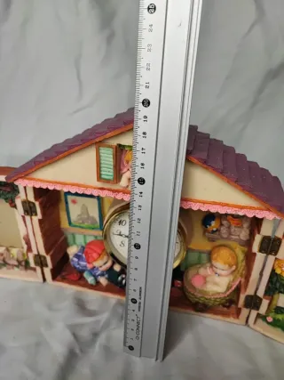 Reloj de Resina con portafotos vintage