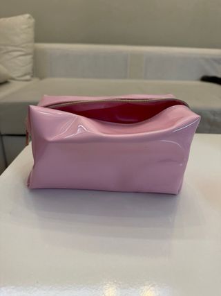 Neceser rosa impermeable