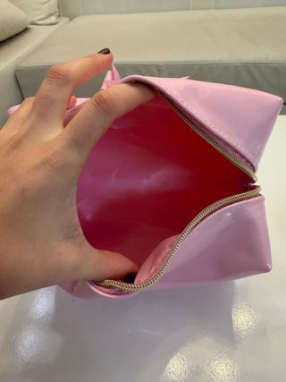 Neceser rosa impermeable