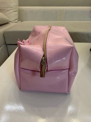 Neceser rosa impermeable