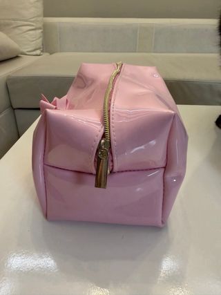 Neceser rosa impermeable
