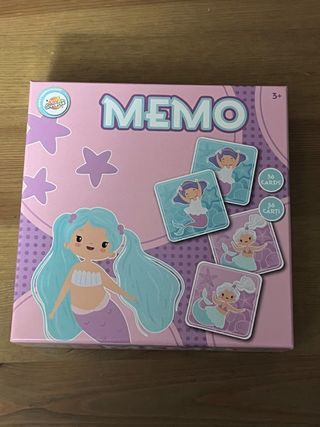 Juego de Memoria Sirenas 36 Cartas
