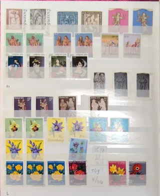 Sellos de Luxemburgo