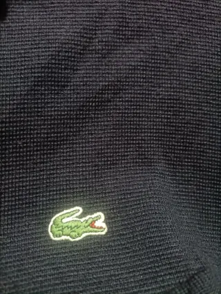 Cárdigan Lacoste Azul Talla XL