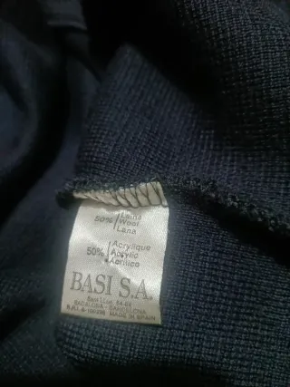 Cárdigan Lacoste Azul Talla XL