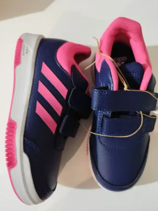 Zapatillas Adidas niña azul y rosa