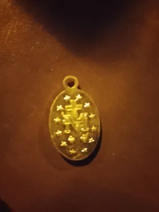 Medalla Virgen Milagrosa 1830 Oro 18k