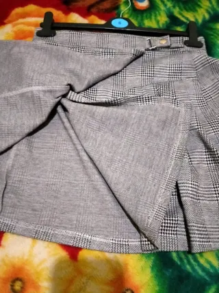 Conjunto Top Negro y Falda